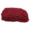 thumbnail image 7 of Stretch Sofa Slipcover for 3/4 Seat,Pleated Ruffled Skirt Sofa Sofa Couch Cover Red, 7 of 7