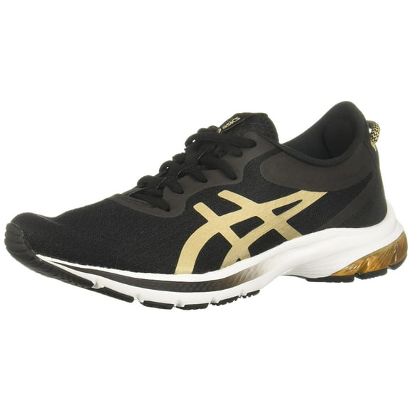 ASICS Women's Gel-Kumo Lyte 2 Running Shoes, 9.5M, Black/Champagne