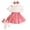 Z01 Red, variant on JUMEYU Baby Clothes for Girls Newborn Baby Girl Clothes Infant Romper Floral Suspender Dress Ruffle Sleeve Bodysuit Outfit Jumpsuit Headband Spring Summer 0 3 6 9 12 18 24 Months (Pink,3-6 Months)