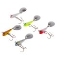 thumbnail image 1 of koolsoo 5pcs Multicolor Spoons Baits Fishing Jigs 2.5cm, 1 of 9