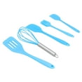 5Pcs/Set Silicone Spatula DIY Kitchen Utensil Baking Tool Cake