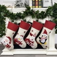 thumbnail image 1 of Ganfancp Calcetines de Navidad de Moda Bolsa de Regalo Patrón de Navidad Decoración de Navidad Goodybag Rebajas Hoy Liquidación Un Calcetín., 1 of 2