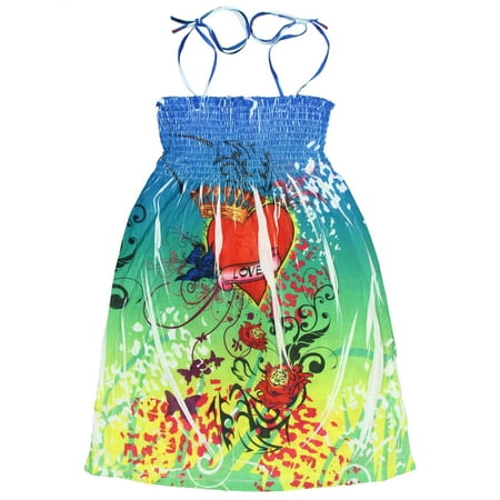 - Ingear Tattoo Print Tube Dress