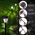 thumbnail image 3 of Luz LED impermeable para césped al aire libre Luz solar para jardín Luz solar blanca cálida Columna decorativa Iluminación para exteriores Villa Césped [Clase energética A] 1 pieza oso de fresa Electrónica, 3 of 5