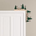 thumbnail image 2 of Binwennn Christmas Metal Crafts Door Corner & Lintel . Styles: Xmas Tree & Reindeer Wall Decal for Textu Wall Small 3d Letters Stickers Easy Removable Wall Stickers Board Stickers for Wall Classroom, 2 of 4