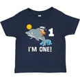 thumbnail image 3 of Inktastic First Birthday 1 Year Old Dolphin Boys or Girls Baby T-Shirt, 3 of 5