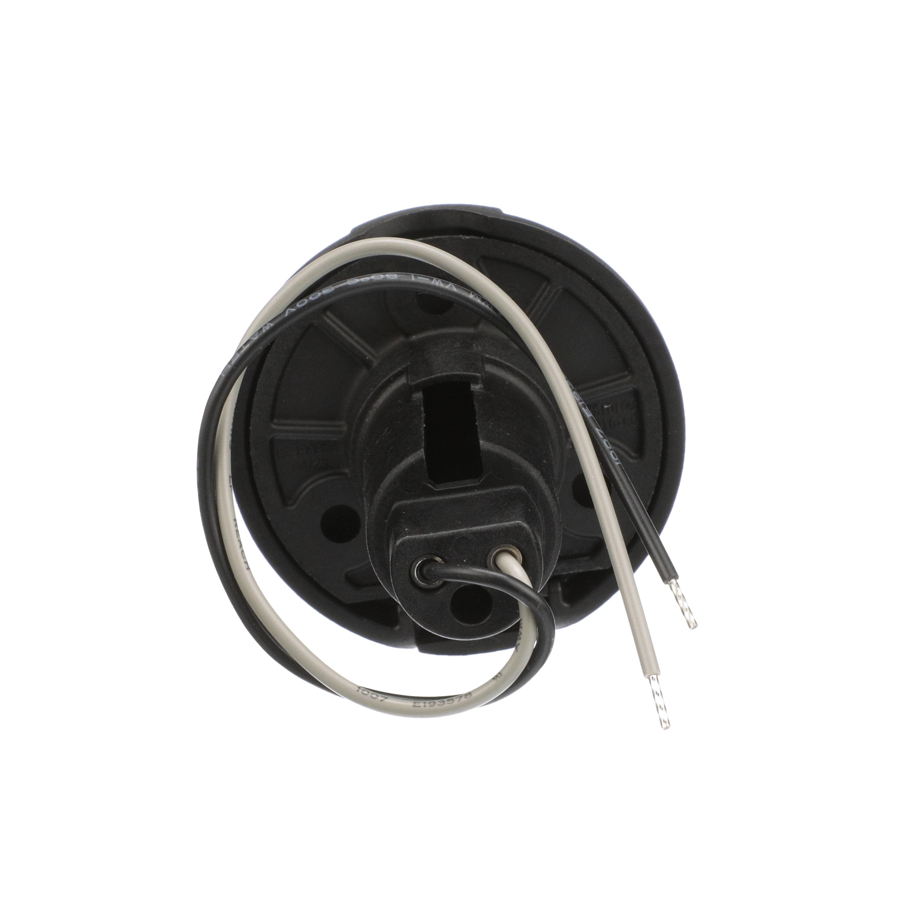 Attwood Marine Light Armor Plug In Light Base 2 Pin, Black