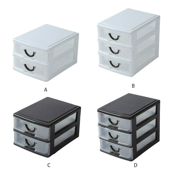 Baohd Boîte de Bureau Pratique et Durable pour une Organisation Efficace Grand Application Organisateur de Boîte de Bureau 2 Couches Brun 1 Ensemble