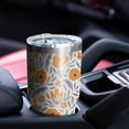 thumbnail image 4 of 30oz Pioneer Flower Tumblers Stainless Steel Tumbler with Lid and Straw,Vacuum Insulated Double Wall Travel Tumbler Cups Mug with Cleaning Brush for Coffee,Tea, 4 of 7