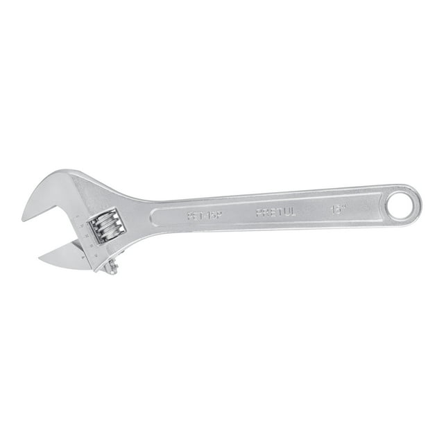 Llave Ajustable Perica Cromada de 15' PRETUL