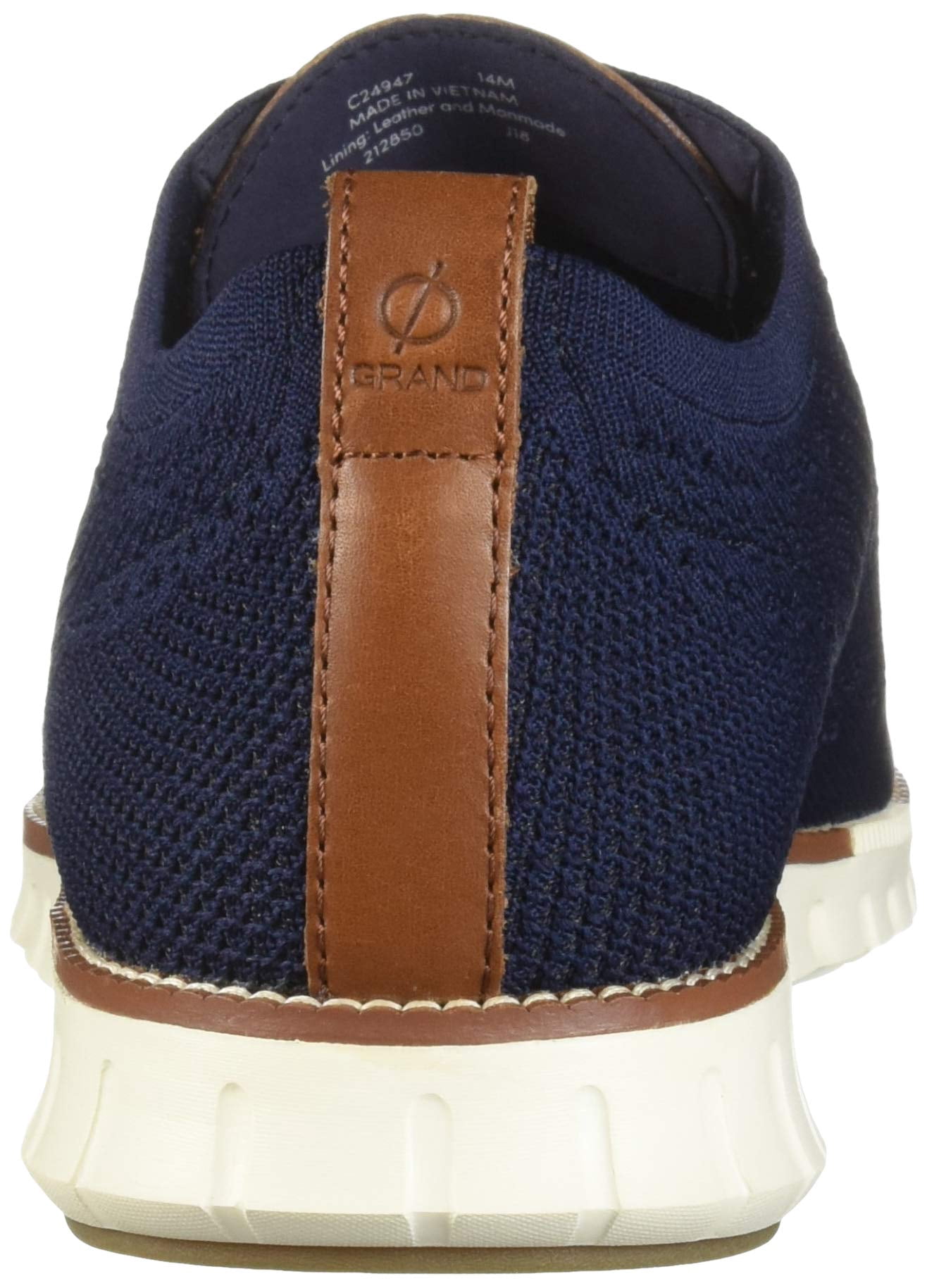 Cole Haan 2 ZeroGrand Stitchlite Men\'s Size 12M Navy Blue Wingtip Oxford Shoes Cole Haan 2.ZERØGRAND Wingtip Oxford – Ticknors Men main image 2