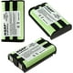 HQRP 3-Pack Batterie pour Panasonic KX-TG5230 KX-TG5240 KX-TG5243 KX-TG5428 KX-TG5480 KX-TG5561 KX-TG2313P KX-TG2313W KX-TG2312 KX-TG2314 Kx-Tg44x – image 1 sur 7