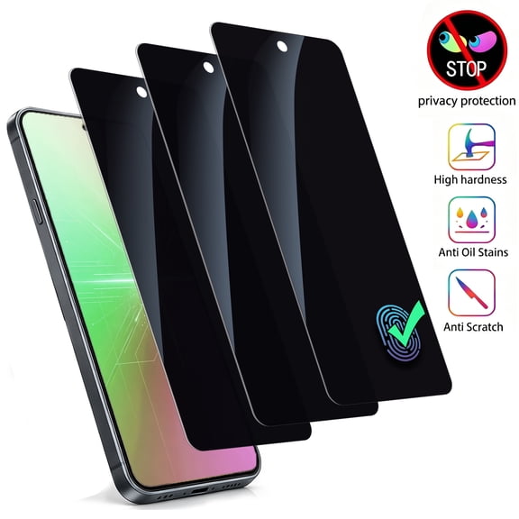 ZYQEEE Privacy Tempered Glass Screen Protector for Samsung Galaxy S26 Ultra 5G, Easy Installation, Bubble Free, Scratch-Resistant, Anti-Spy Protective Film Compatible with Samsung S26 Ultra,3Pcs
