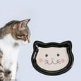 thumbnail image 3 of Cartoon Cat Bowl Dish Saucer Shape Eating Feeding Bowl Non Skid Food Container Plate Ceramics for Hedgehog Cats and Small Dogs Pet Supplies black, 3 of 6