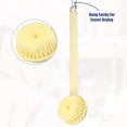 thumbnail image 5 of Unique Bargains Back Scrubber Long Handle Bath Brush Long Handle Brush for Bath Shower 14.57"x2.95"x1.26" Beige, 5 of 7