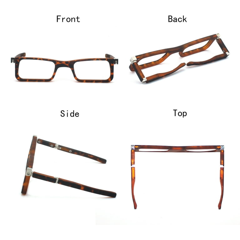 Reading glasses that clip in front discount