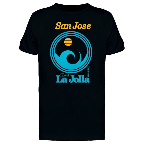 San Jose La Jolla Logo Tee Men's -Image by Shutterstock