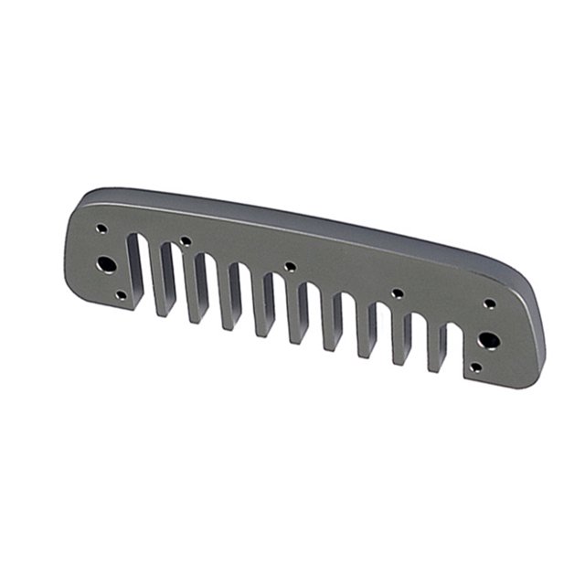 Yuarrent Peine de armónica, accesorio de instrumento de superficie lisa, placa de lengüeta de escala cromática Accesorios para instrumentos musicales Gris Yuarrent OD023534-03
