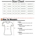 thumbnail image 3 of USSUMA Womens Tops Casual Women's Fashion Shirts Round Neck Summer Tops Printing Vest One Shoulder Sleeveless Plus Tunics Tops Ladies Tops Trendy, 3 of 5