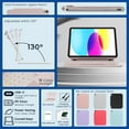 thumbnail image 2 of RAYMCRAFT for iPad 11th(A16, 2025)/10th Generation Case with Keyboard, Magic Keyboard 2022, Springy Backlit Keys, Stain-Resistant Surface, Multi-Touc, 2 of 7