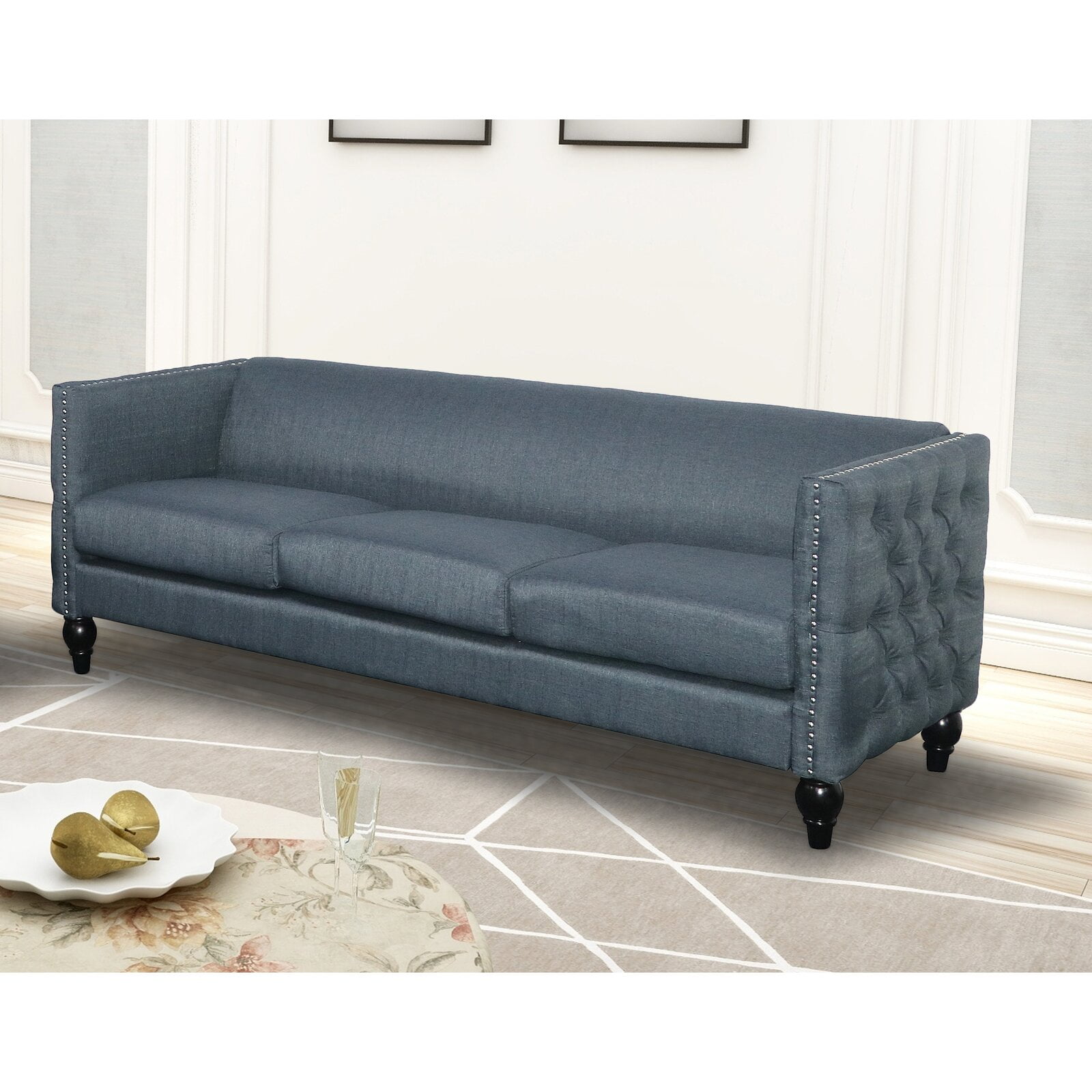 Shallow Seat Depth Sofa Baci Living Room