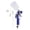 Blue, variant on 0.8Mm Nozzle Professional HVLP Paint Sprayer Guns Airbrushes For Painting Car Aerograph Pneumatic Guns