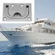 thumbnail image 5 of Escotilla empotrada para barco Manija marina de acero inoxidable Escotilla empotrada para barco Manija de elevación empotrada con 8 tornillos para casillero de gabinete Yate mari, 5 of 5
