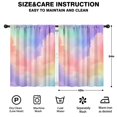 thumbnail image 2 of Blackout Kids Curtains,Pastel Rainbow Clouds Childrens Insulated Curtains Set Of 2,Bedroom Essentials,Toddler Room Decor 42"x54", 2 of 5