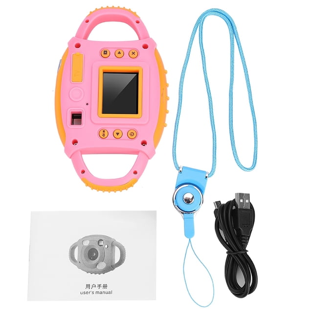 Mini cámara de video digital de alta definición Nikou 1.8' AMKOV regalo para niños rosa