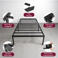 thumbnail image 3 of Base Cama Individual Box Plegable Metal Acero Soporta 150kg Houzer, 3 of 8