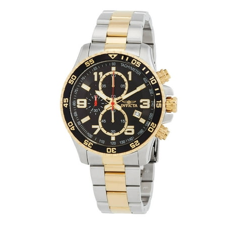 Invicta Men's 14876 Specialty Chronograph 18k Gold Ion-Plated and Stainless Steel Watch