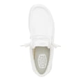 thumbnail image 3 of Zapatos HEYDUDE Wally Stretch ligeros sin cordones en blanco, 3 of 7