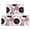 Geometric Flower and Dahlia White-1, variant on Geometric Flower and Dahlia Beige Anti Fatigue Kitchen Rugs Set Of 2, Non Slip Washable Decorative Floor Mats for Kitchen Sink Laundry, 17"x30" and 17"x47"