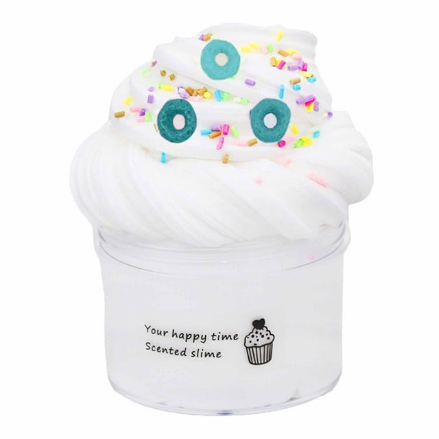 Trousse Anti-Stress en Boue de Coton Slime, Argile Colorée de Décompression Parfumée aux Fruits, Activité de Jeu Sensoriel Interactive Parent-Jeune, Bricolage Créatif Cadeaux Éducatifs