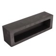thumbnail image 5 of Molde de lingote de grafito, molde de lingote de grafito rectangular para oro, plata, metal, aluminio, cobre, fundición, refinación, 5 of 5