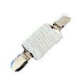 thumbnail image 2 of Xinyolin Sweater Clip Duck-mouth Elastic Geometric Flexible Firm Clothing Decor Jewelry Gift Women Fashion Shawl Clip Pin Brooch for Outdoor, 2 of 8