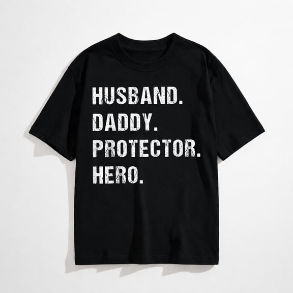 Men's 100% Cotton Dad Shirt, Funny Graphic Tee, Soft Short Sleeve Crew Neck T Shirt