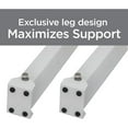 thumbnail image 4 of Top Shelf TSB-2438 Universal Heavy Duty Window Air Conditioner AC Support Bracket -Holds Up to 225 lbs., No Drilling or Tools Required, White, 4 of 5