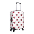 thumbnail image 3 of PAYOHTO Highly Elastic Spandex Suitcase Cover Luggage Cover Large Fits 25 to 28 Inch French Bulldog Puppy Heart Strawberry, 3 of 8