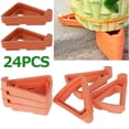 thumbnail image 4 of Flower/Plant , 24PCS Invisible Flower Pot Risers Feet Lifters Toes Lifters Supports Suitable Sector, 4 of 5