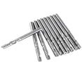 thumbnail image 3 of Brocas para Herramientas Cnc de Una Sola flauta de 10 piezas con filo de Corte liso, para acrílico, PVC, MDF, Corte de Madera, para aplicaciones de Fresado industrial, 3 of 7