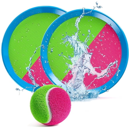 NOGIS Toss and Catch Game Set Lawn Games 2 Paddles 1 Ball price history on PriceWatchPro