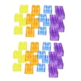thumbnail image 3 of Juguete de Bloques de Construcción de Cubo Transparente Multicolor Sunnimix 90 Piezas, 3 of 7