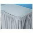 thumbnail image 2 of Touch of Color Shimmering Silver Plastic Tableskirt 10043, 2 of 2