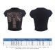 thumbnail image 2 of Camiseta Sin Mangas Bodycon Vest Navel Exposed Crop Tank Tops Sexy Retro Daily Outfit (Negro L) Ygjytge para Mujer Negro T XL, 2 of 9