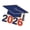 1, variant on 2026 Graduation Enameled Alloy Brooch Pin For Students Celebrating Academic Success