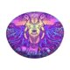 thumbnail image 1 of Balery Elephant in Tribal Style Fundas de asiento para taburete de bar redondo de tela de terciopelo ajustables que protegen de arañazos y manchas para sillas de 14 a 17 pulgadas.-14 inch, 1 of 7