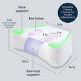 thumbnail image 4 of PureComfort - Side Sleeping Pillow | Height Adjustable | Ear Pain Relief | CPAP Pillow | Wrinkle Prevention | TMJ | CertiPUR-U, 4 of 4