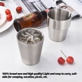 thumbnail image 4 of Bearachild Bebida portátil para Hotel, té, jugo, taza de acero inoxidable, taza de vino, tazas de café, accesorios de cocina, 300ml Cocina y Comedor Tipo 1 Bearachild HA081423-01, 4 of 6