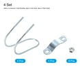 thumbnail image 3 of Cross-Connector Vertical Pipe Clip, 4 Pack Fit 2"(50mm), 2-61/64"(75mm) Crossover Buckle, 3 of 6